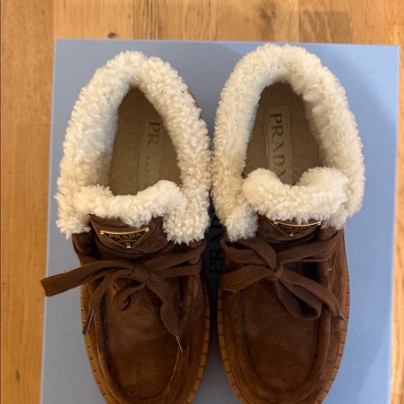 Prada suede platform boots - Picture 4 of 6